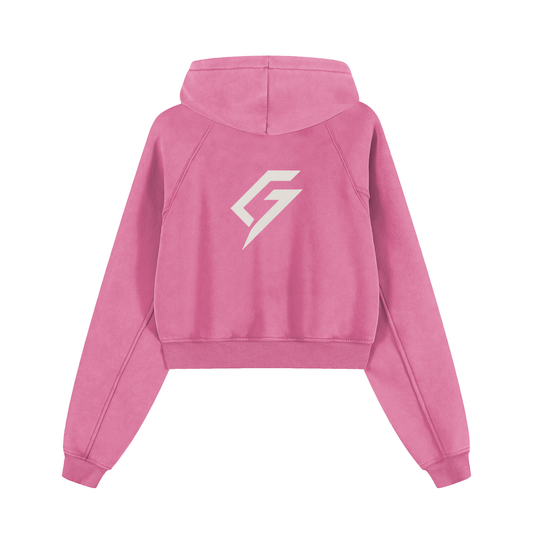 Glitch Girl Snow Hoodie