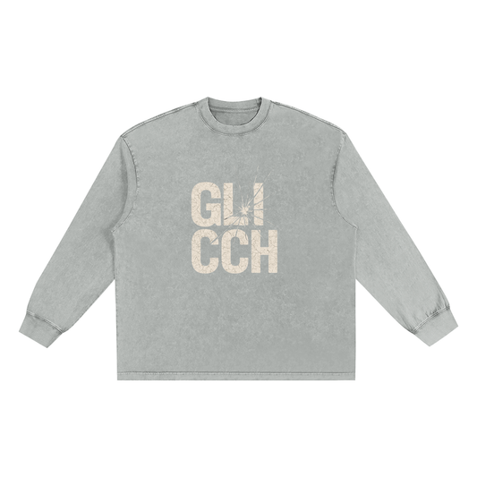 Glicch Snow Sleeve T-shirt