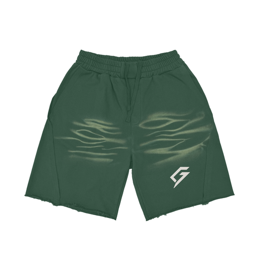 Glicch Tiger Stripes Short Pants - 360 GSM